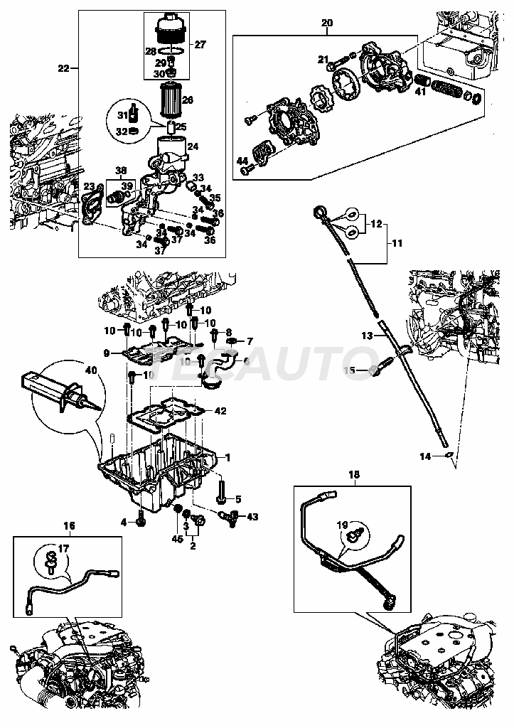 Vedador do bujão de dreno do cárter de óleo - image 2