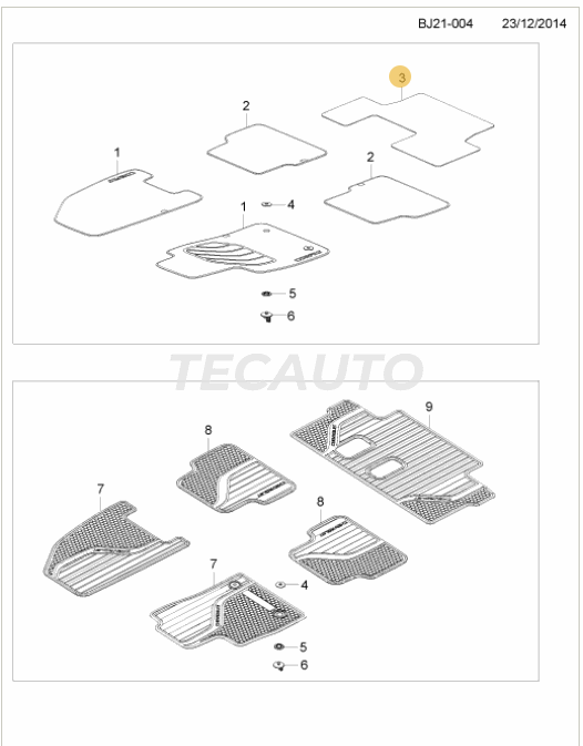 Tapete auxiliar do assoalho - image 1